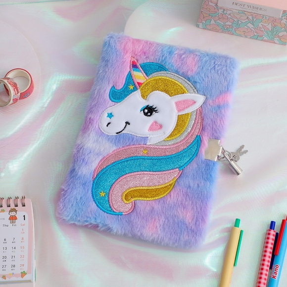 Unicorn Adult & Children Tie Dye Journal Diary Notebook - Picture 4 of 16